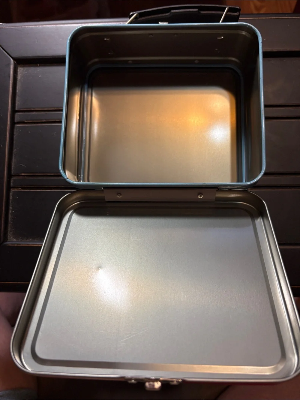 Classic Red Metal Monopoly - Tin Box